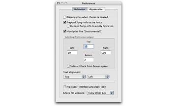 DesktopLyrics for Mac - Download it from Uptodown for free